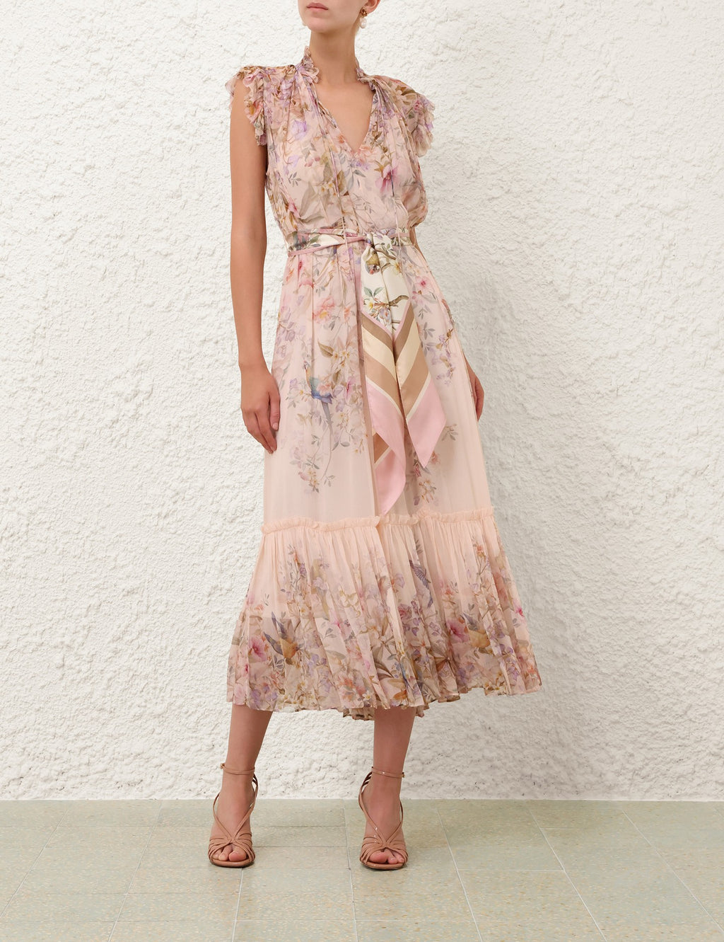 ZIMMERMANN INSPIRED DRESS IN 100% VISCOSE