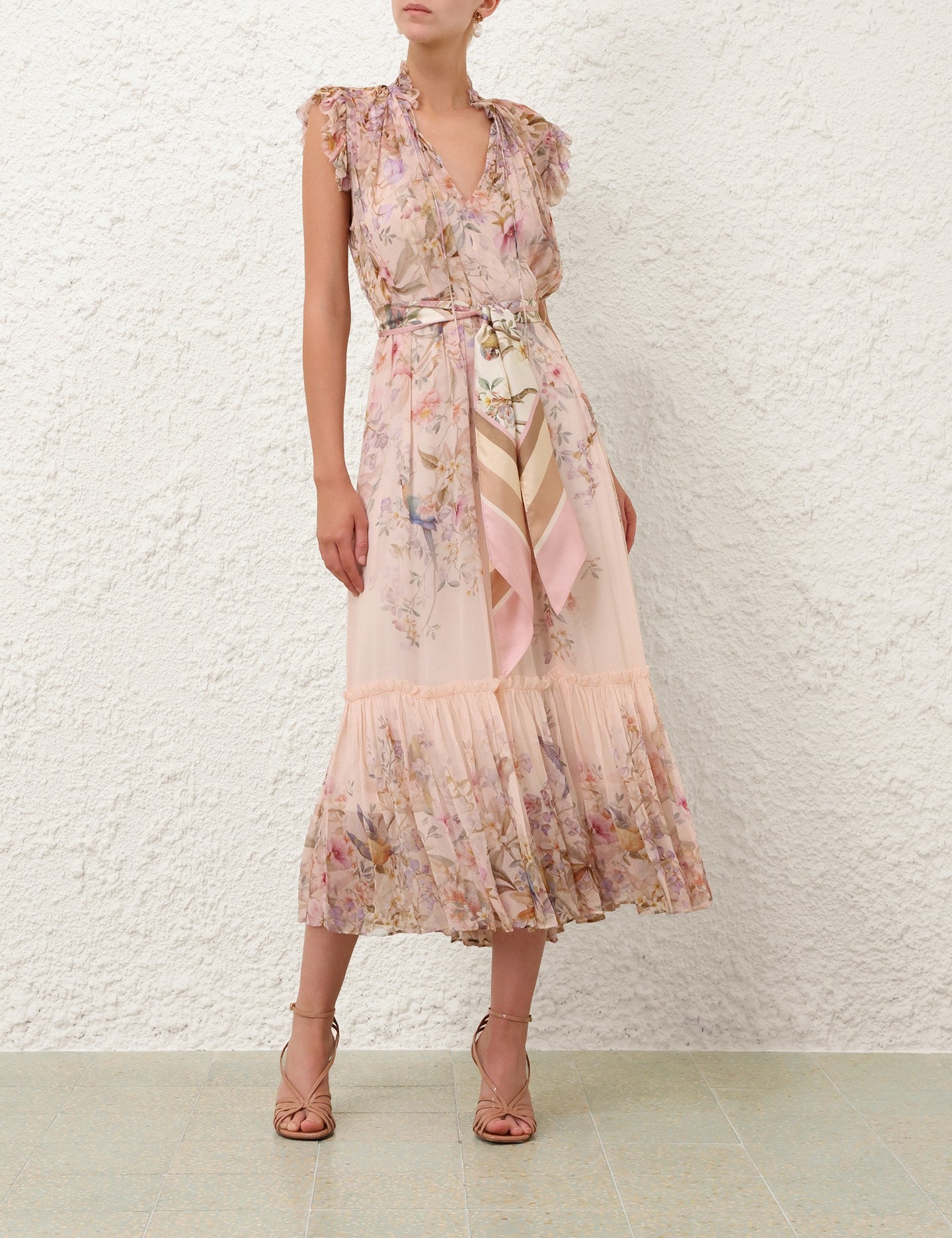 ZIMMERMANN INSPIRED DRESS IN 100% VISCOSE