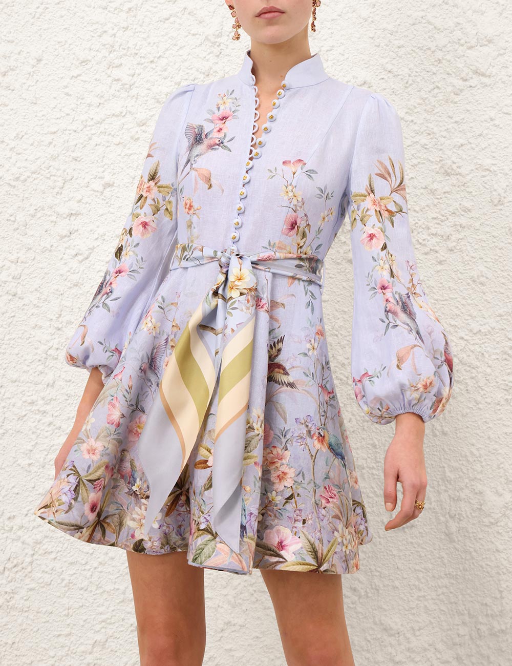 ZIMMERMANN INSPIRED DRESS IN 100% LINEN