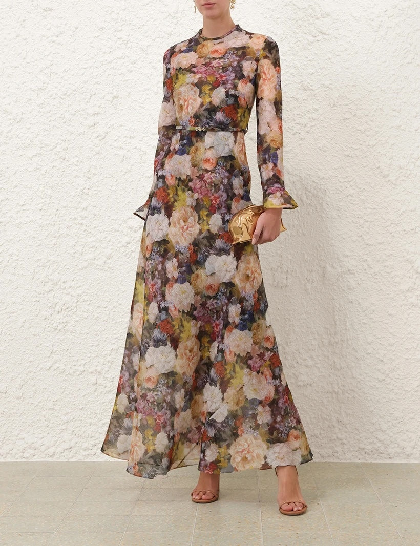 ZIMMERMANN INSPIRED DRESS IN 100% SILK