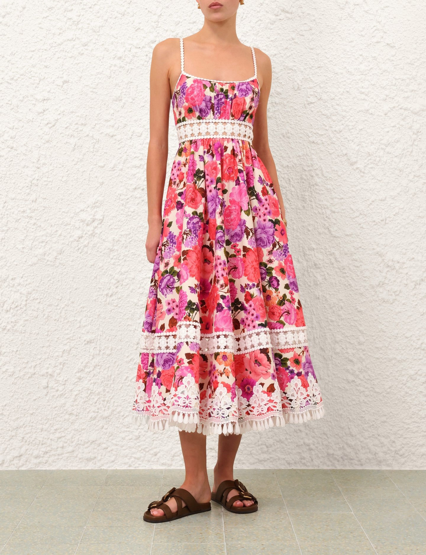 ZIMMERMANN INSPIRED DRESS IN 100% COTTON