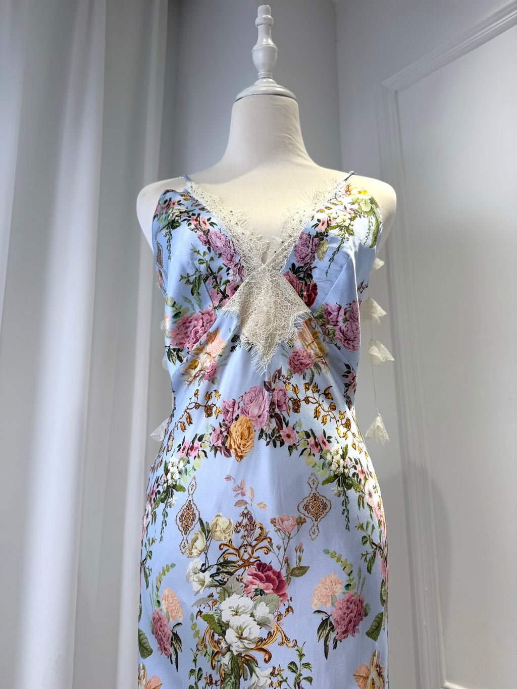 CAMILLA INSPIRED DRESS IN 100% SILK