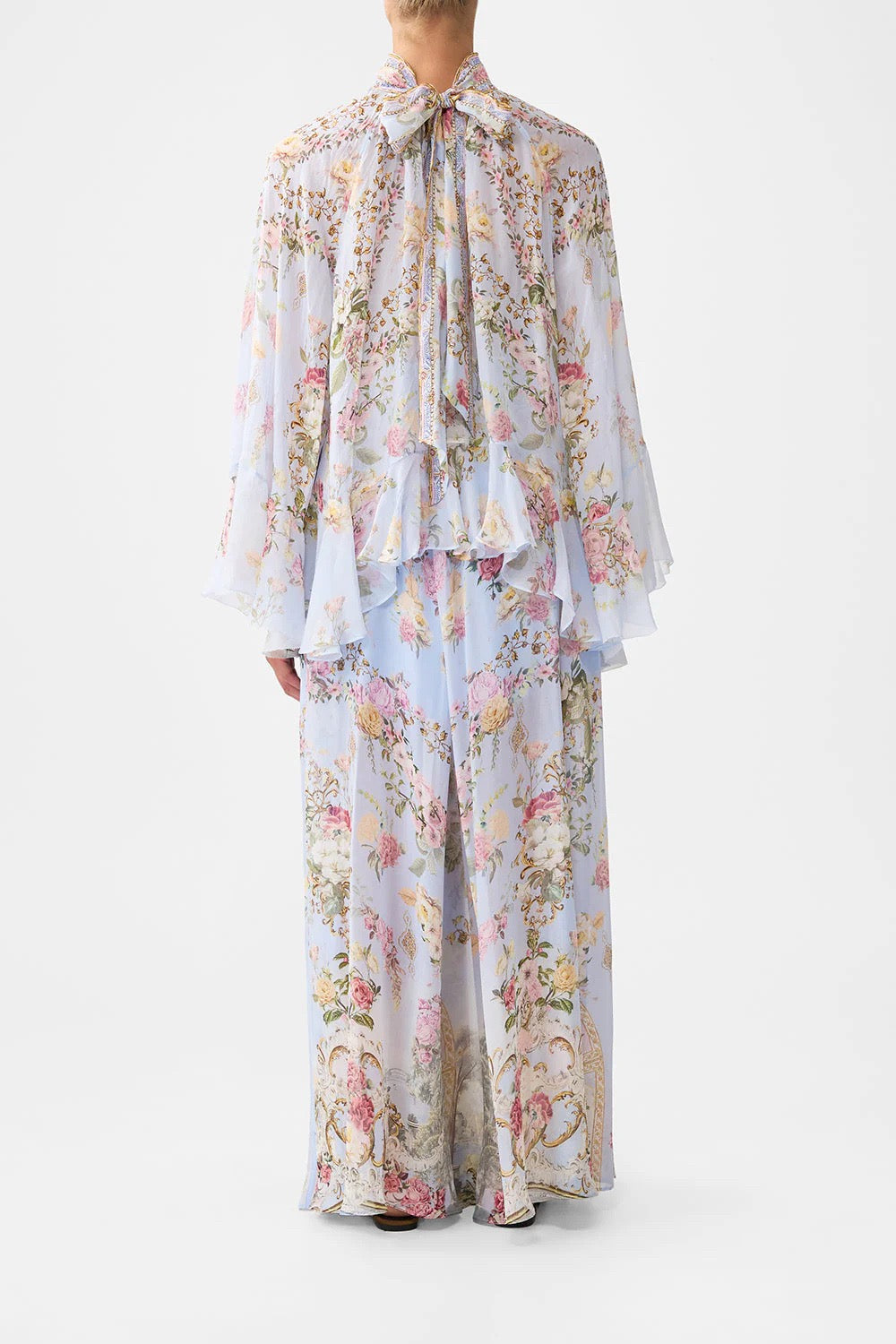 CAMILLA INSPIRED DRESS IN 100% SILK