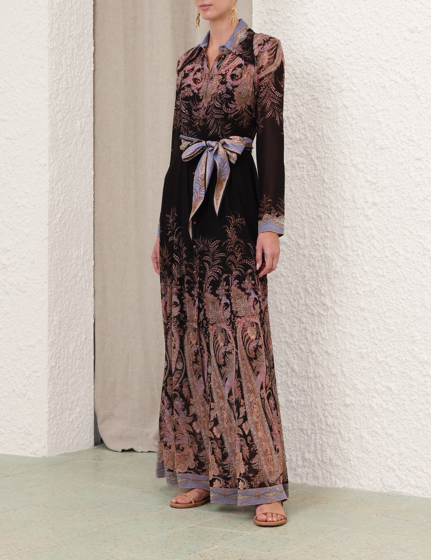ZIMMERMANN INSPIRED DRESS IN 100% VISCOSE