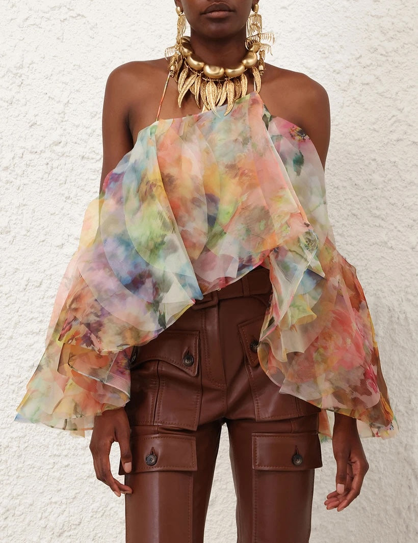 ZIMMERMANN INSPIRED CLOTH SET IN 100% POLYESTER