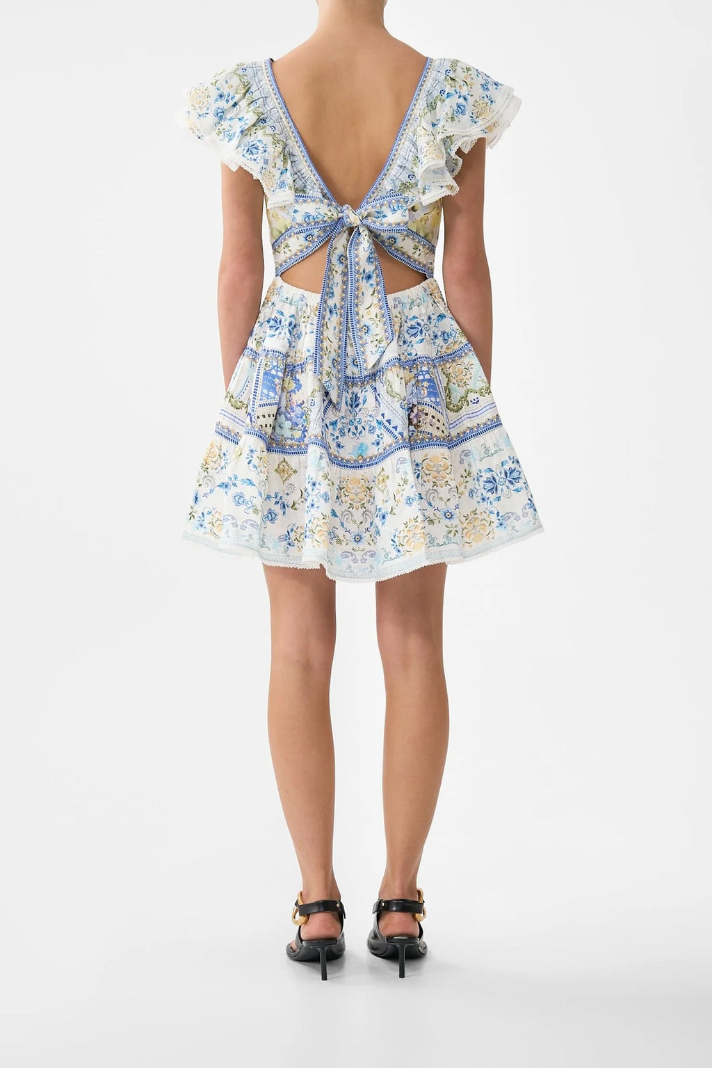 CAMILLA INSPIRED DRESS IN 100% LINEN