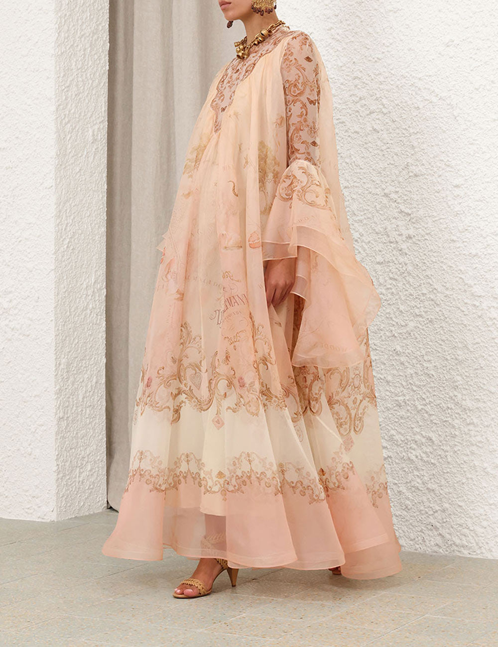ZIMMERMANN INSPIRED DRESS IN 100% SILK