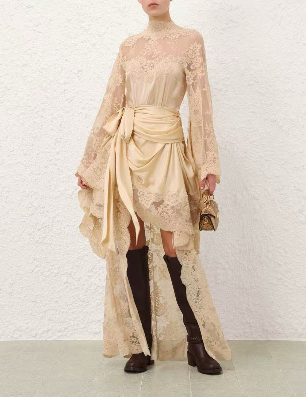 ZIMMERMANN INSPIRED DRESS IN 100% SILK