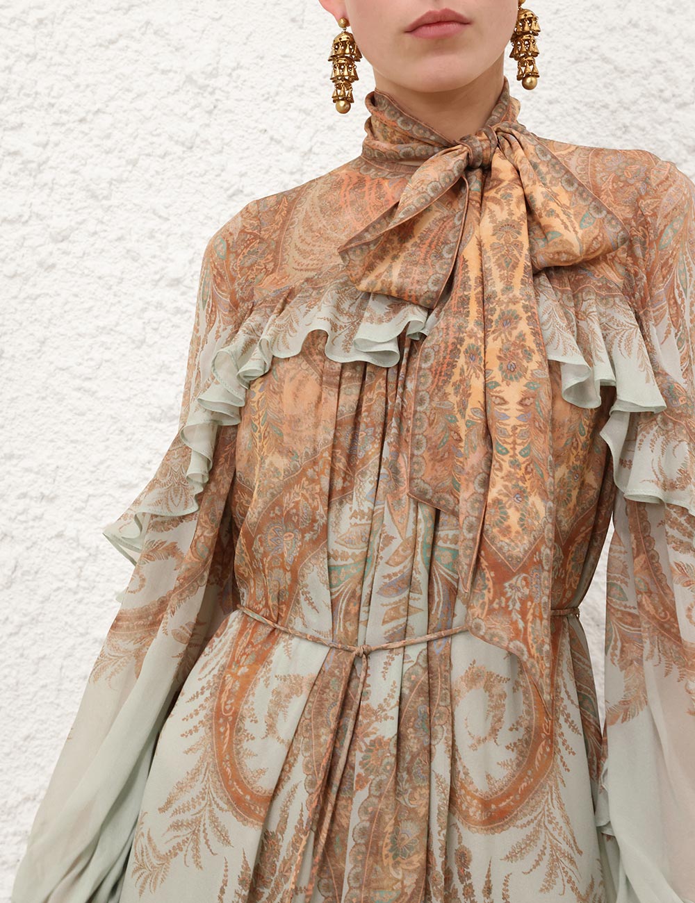 ZIMMERMANN INSPIRED DRESS IN 100% VISCOSE