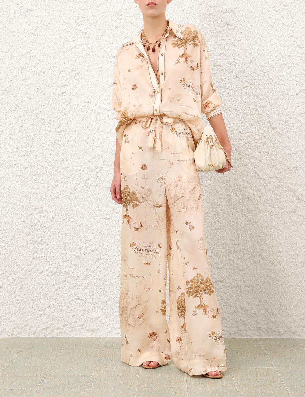 ZIMMERMANN INSPIRED CLOTH SET IN 100% CUPRO