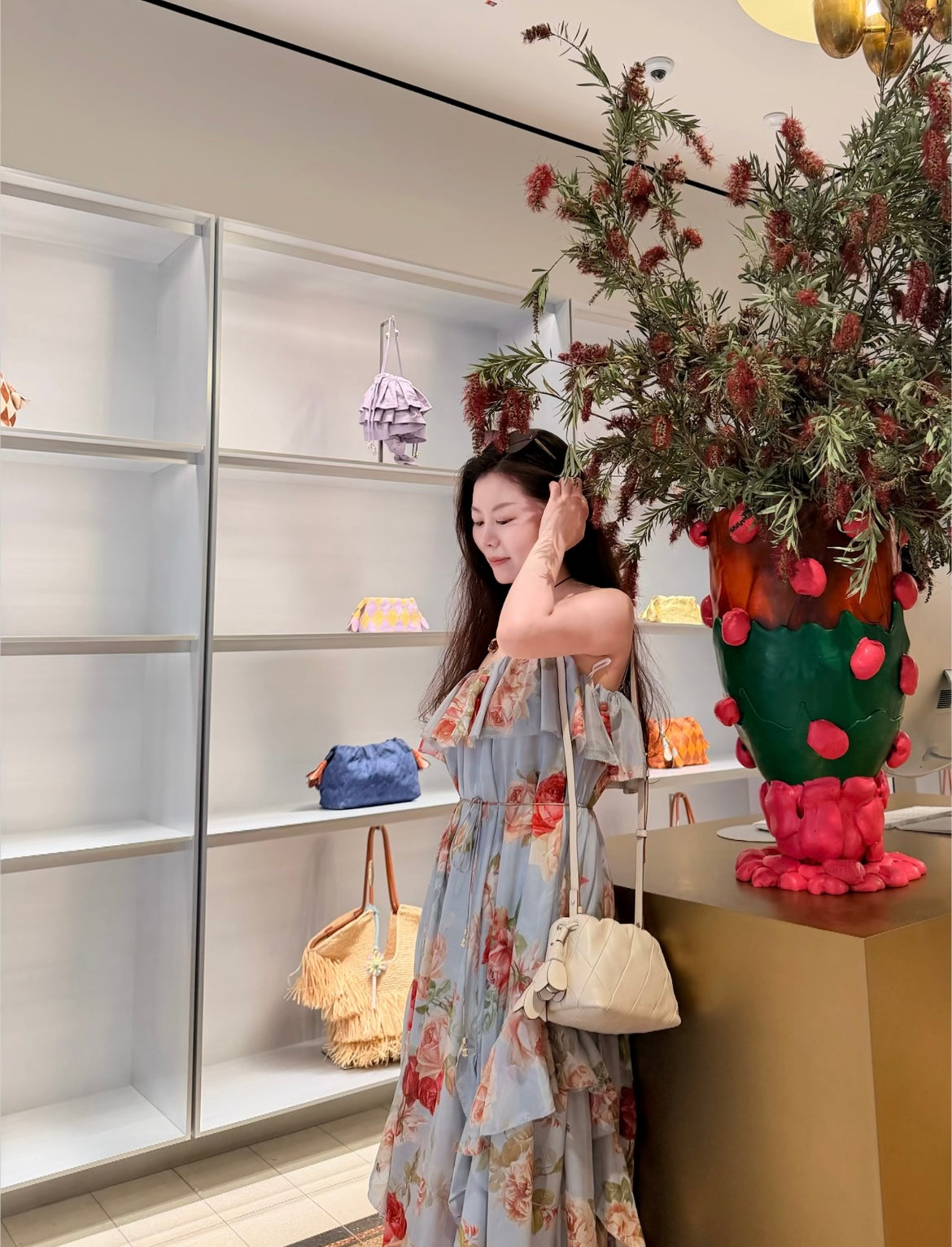 ZIMMERMANN INSPIRED DRESS IN 100% SILK