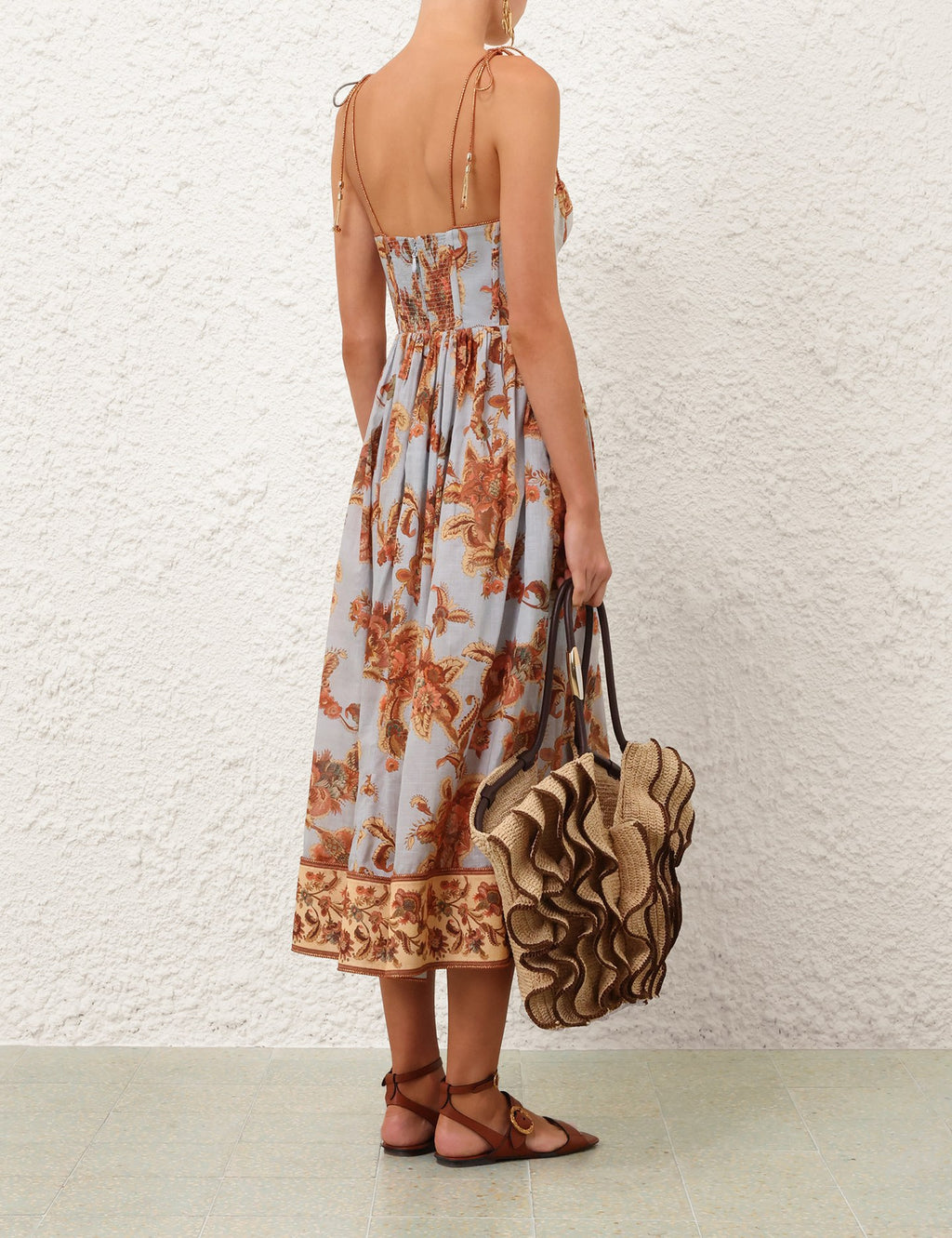 ZIMMERMANN INSPIRED DRESS IN 100% COTTON