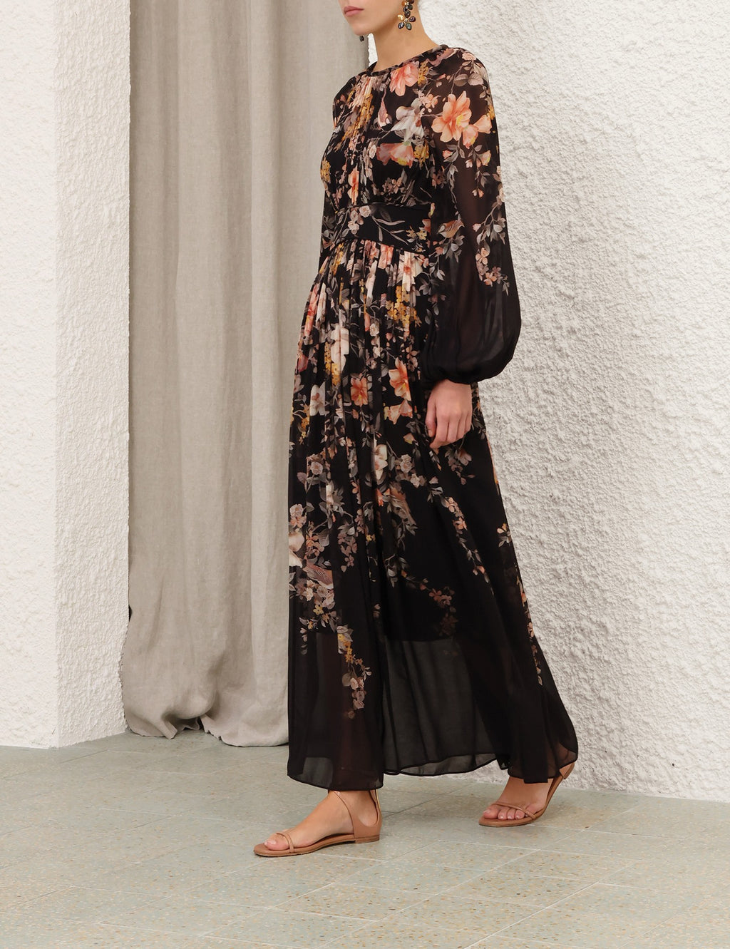 ZIMMERMANN INSPIRED DRESS IN 100% VISCOSE