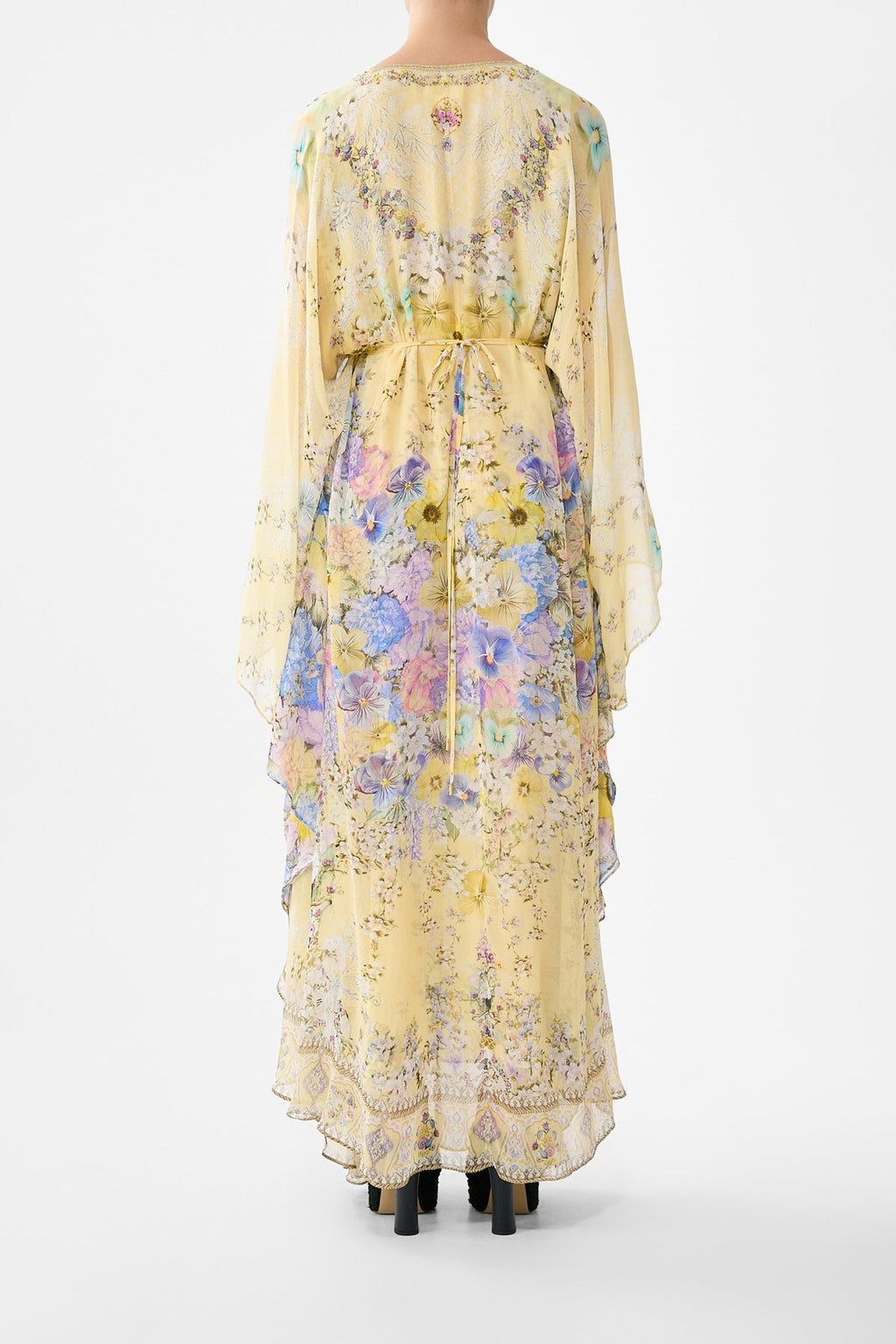 CAMILLA INSPIRED DRESS IN 100% SILK