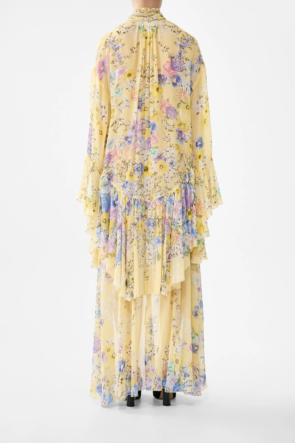 CAMILLA INSPIRED DRESS IN 100% SILK