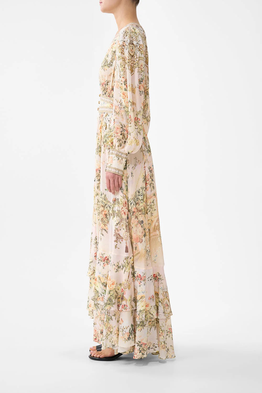 CAMILLA INSPIRED DRESS IN 100% SILK