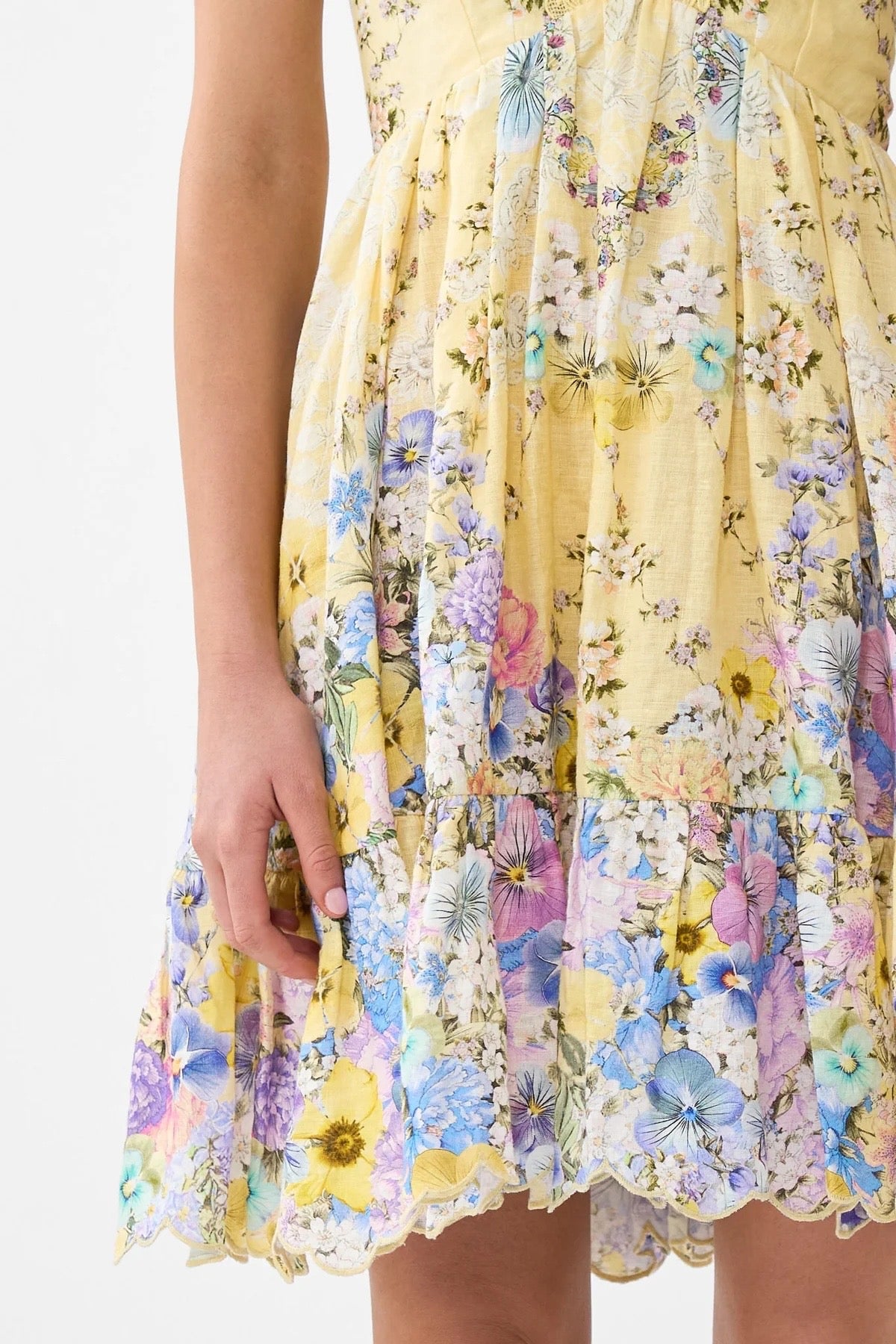 CAMILLA INSPIRED DRESS IN 100% SILK