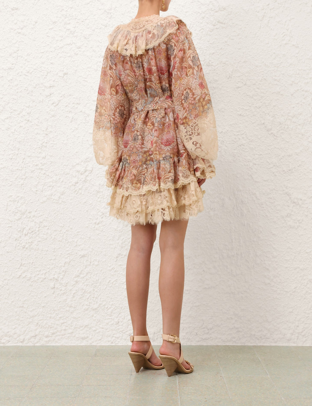 ZIMMERMANN INSPIRED DRESS IN 55% LINEN 45% SILK