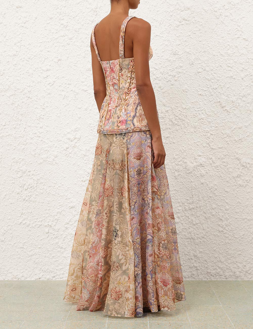 ZIMMERMANN INSPIRED DRESS IN 55% LINEN 45% SILK