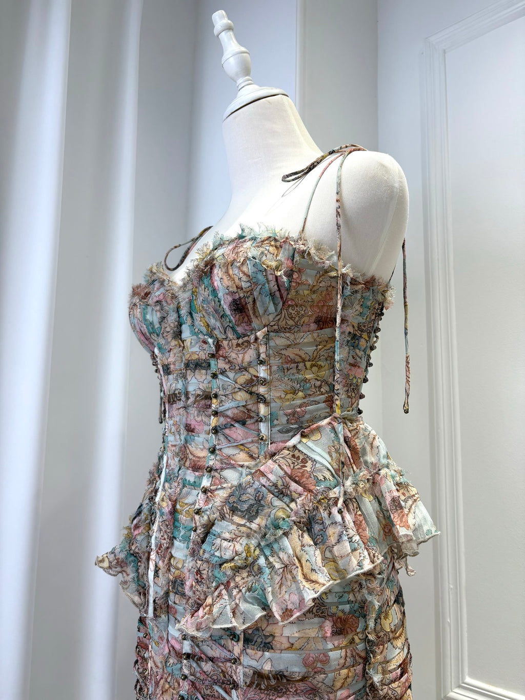 ZIMMERMANN INSPIRED DRESS IN 100% SILK