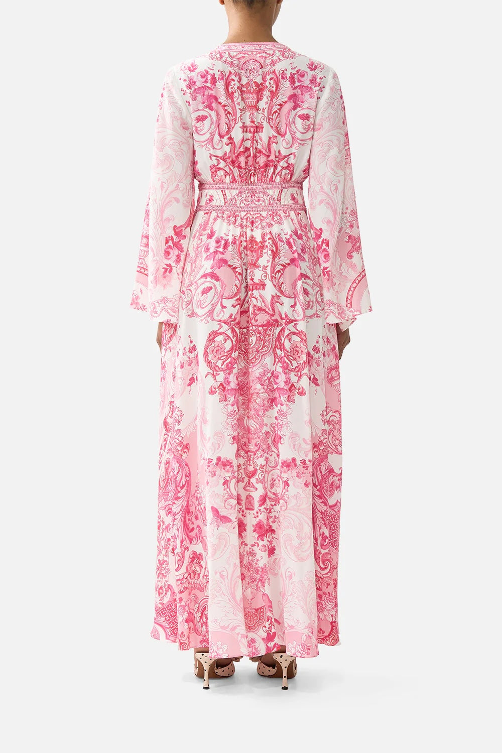 CAMILLA INSPIRED DRESS IN 100% SILK