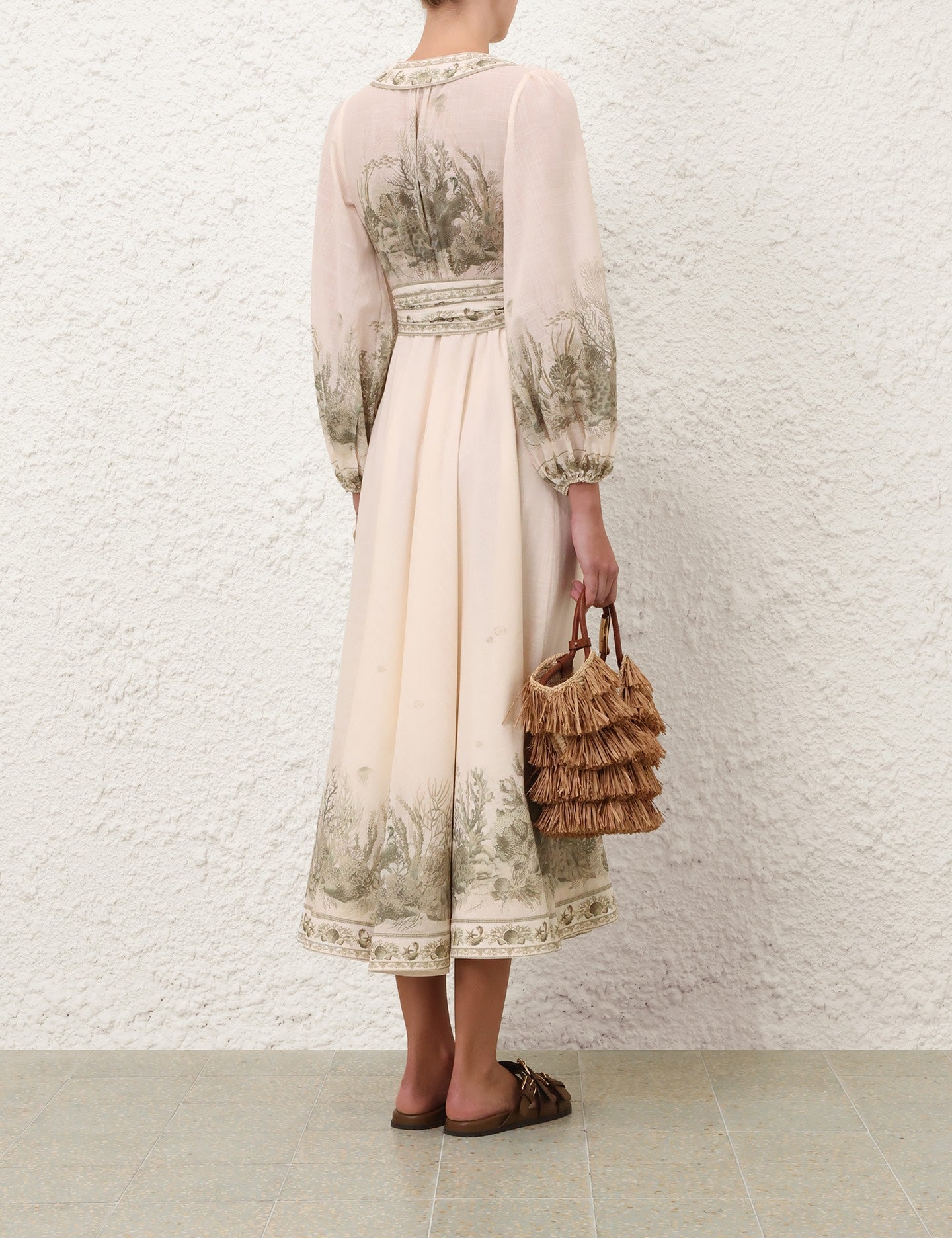 ZIMMERMANN INSPIRED DRESS IN 100% COTTON