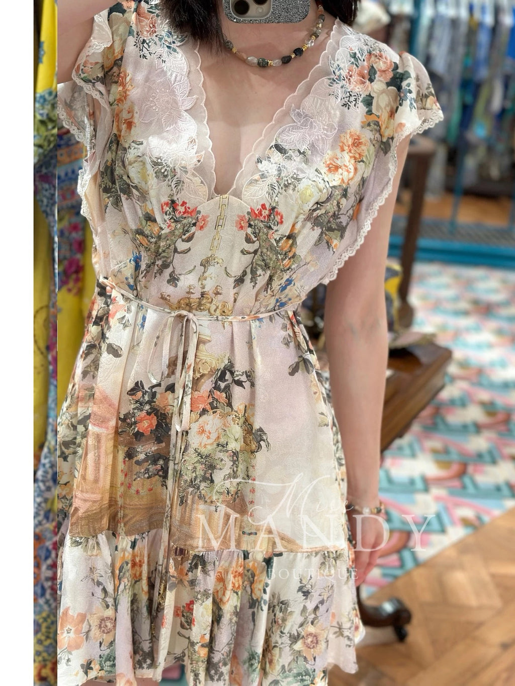 CAMILLA INSPIRED DRESS IN 100% VISCOSE