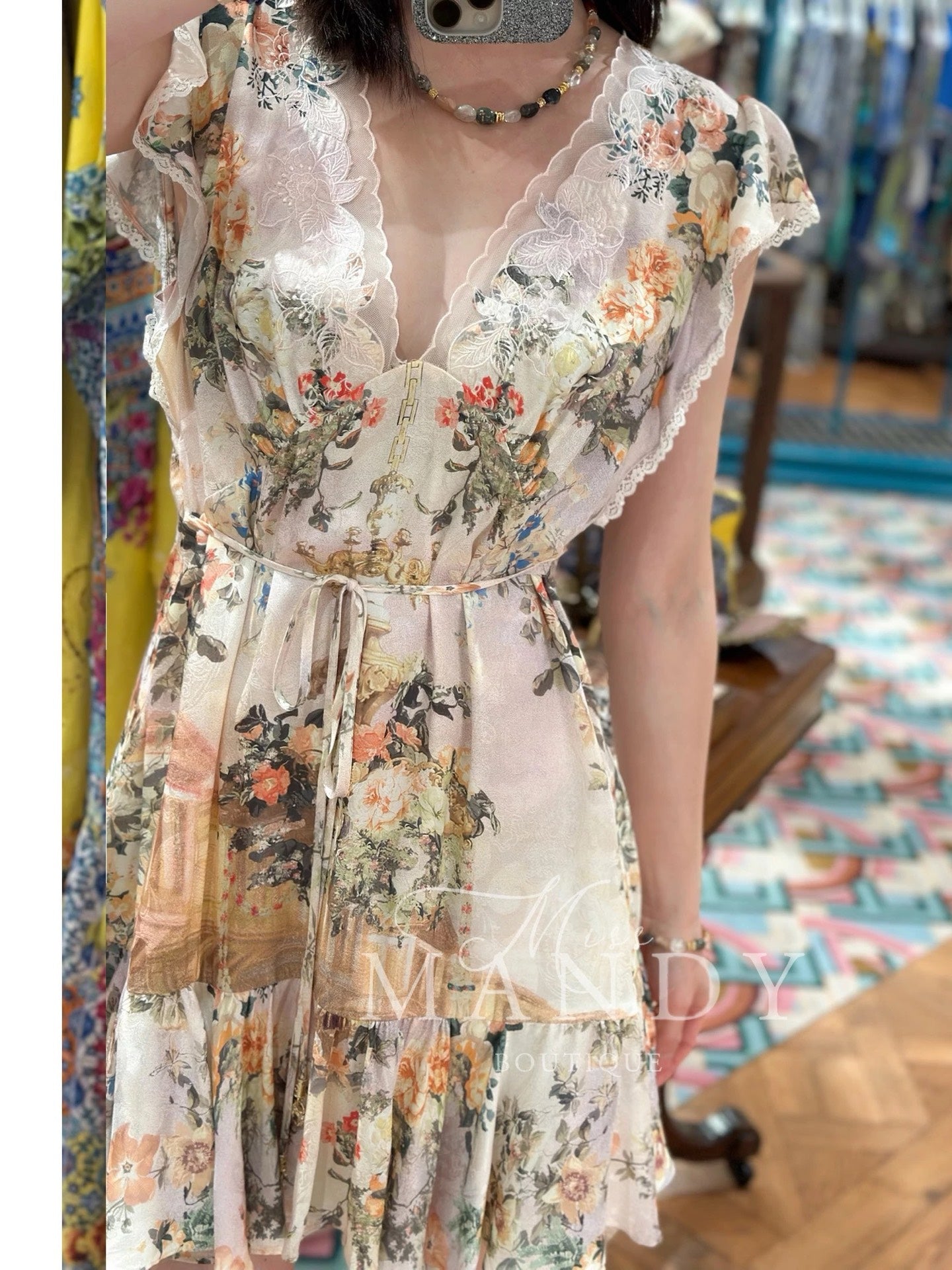 CAMILLA INSPIRED DRESS IN 100% VISCOSE
