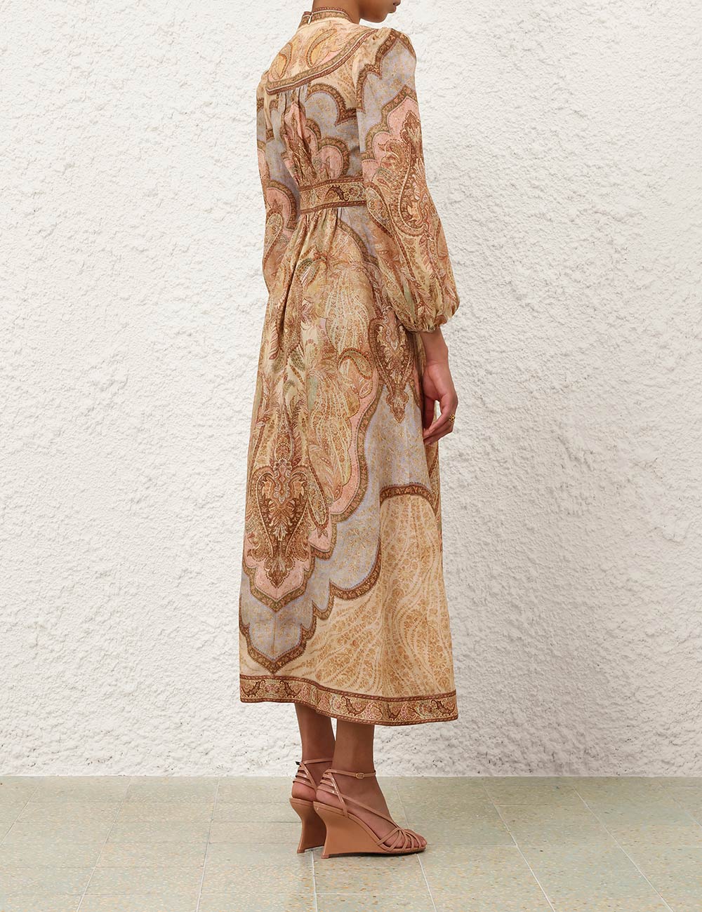 ZIMMERMANN INSPIRED DRESS IN 100% LINEN