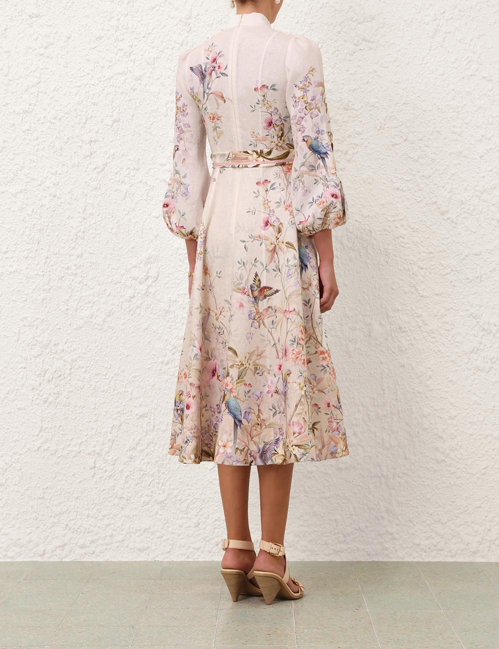 ZIMMERMANN INSPIRED DRESS IN 100% LINEN