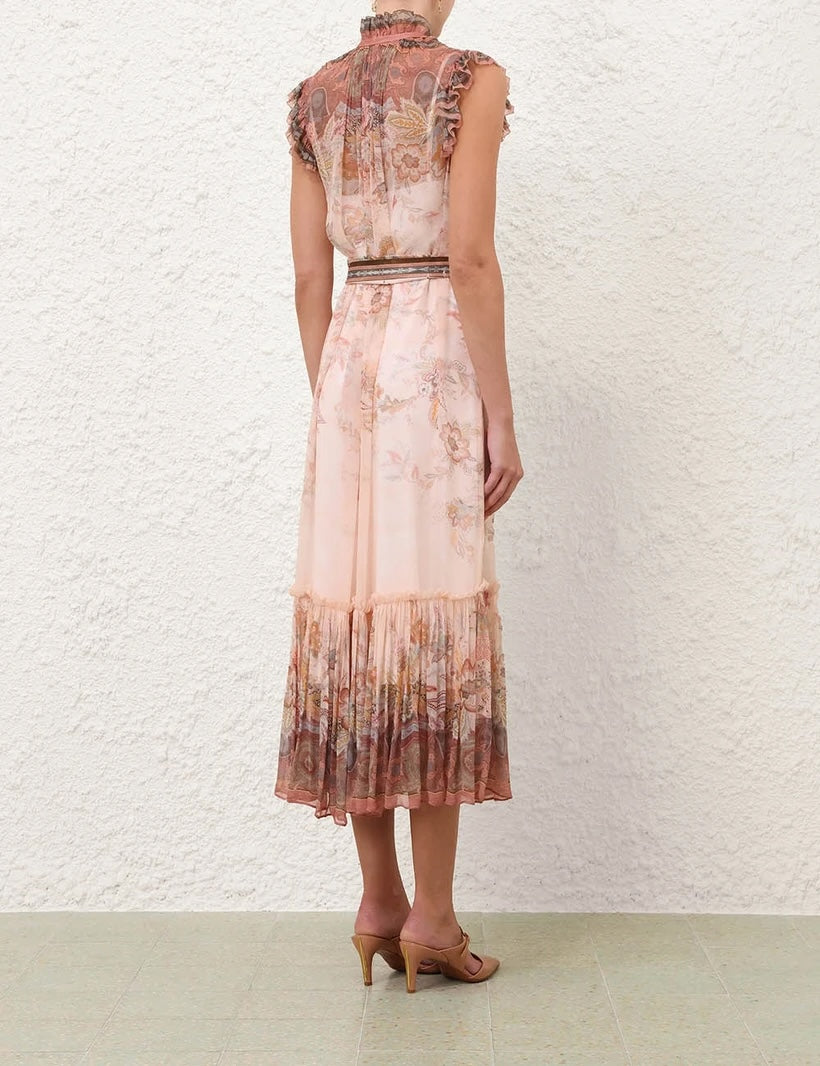 ZIMMERMANN INSPIRED DRESS IN 100% VISCOSE