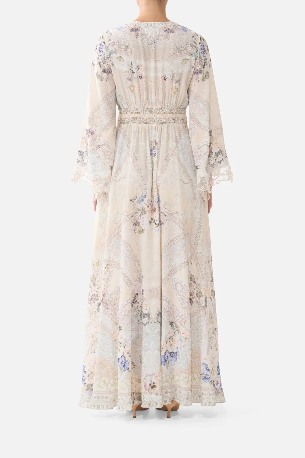 CAMILLA INSPIRED DRESS IN 100% SILK