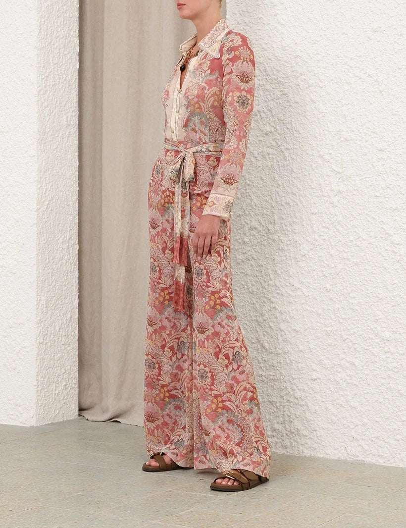 ZIMMERMANN INSPIRED CLOTH SET IN 100% VISCOSE
