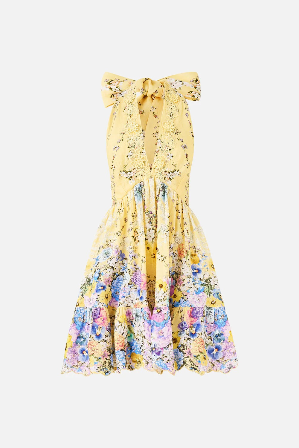 CAMILLA INSPIRED DRESS IN 100% SILK