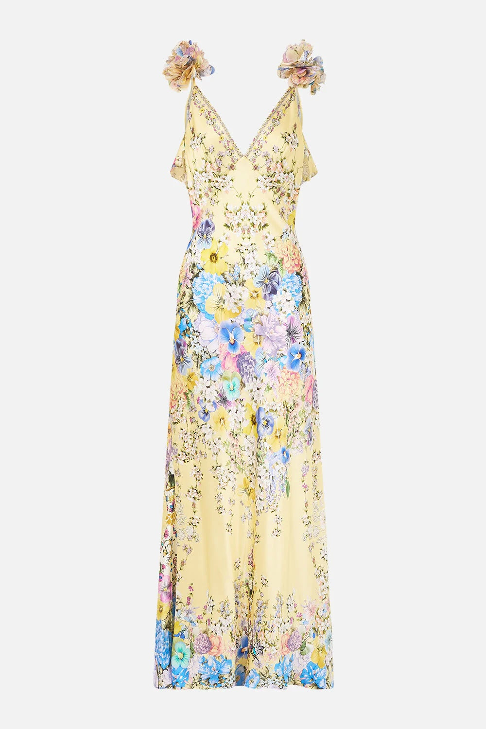 CAMILLA INSPIRED DRESS IN 100% SILK
