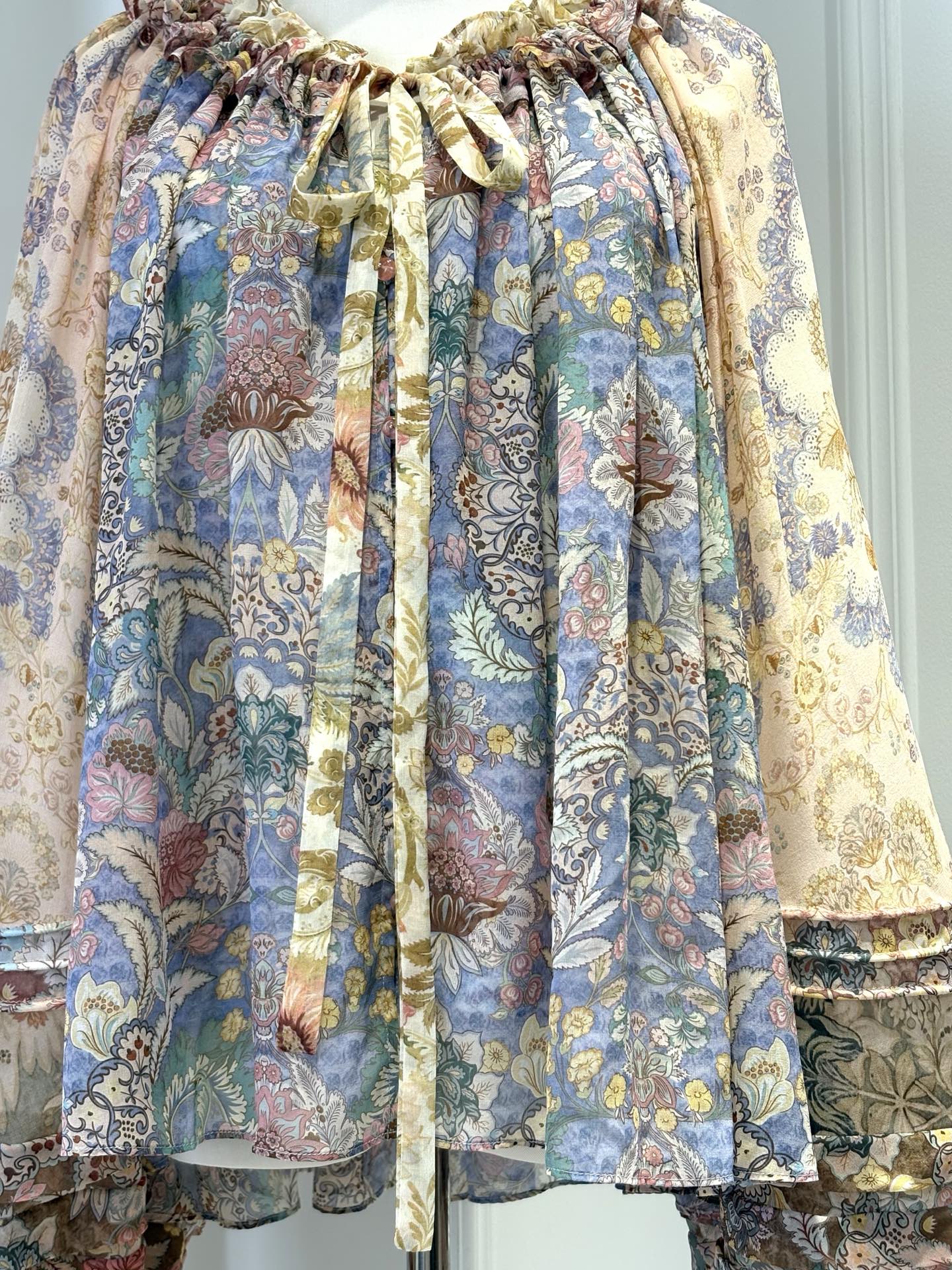 ZIMMERMANN INSPIRED DRESS IN 100% SILK