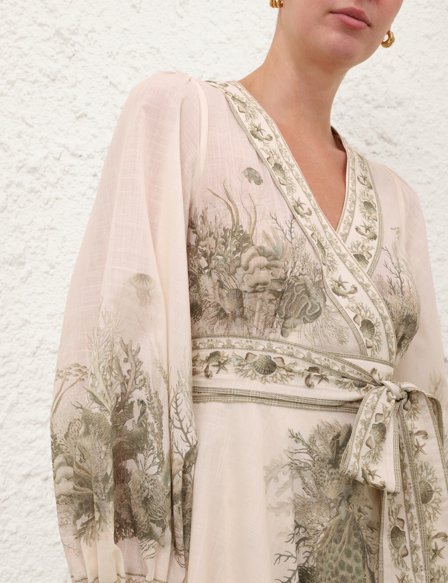 ZIMMERMANN INSPIRED DRESS IN 100% COTTON