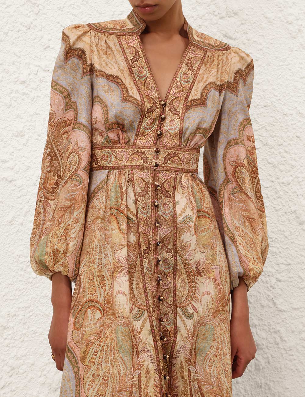 ZIMMERMANN INSPIRED DRESS IN 100% LINEN