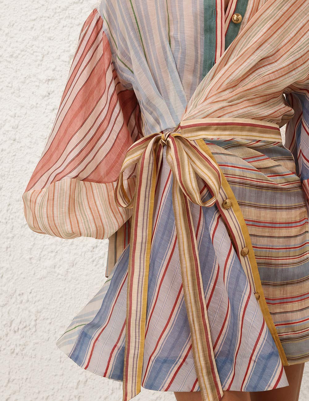 ZIMMERMANN INSPIRED DRESS IN 55% LINEN 45% SILK