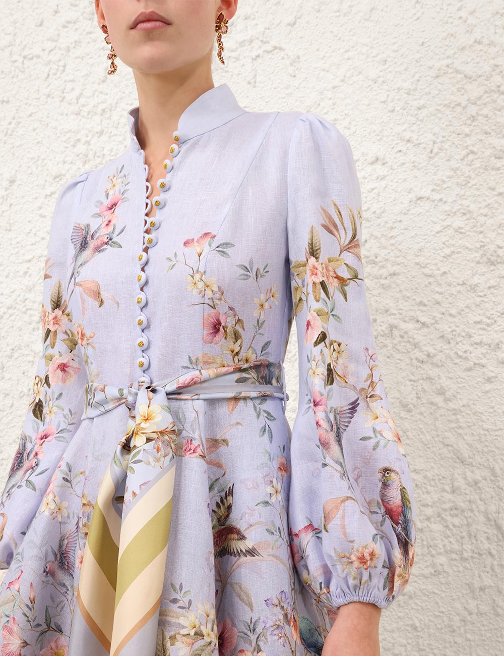 ZIMMERMANN INSPIRED DRESS IN 100% LINEN