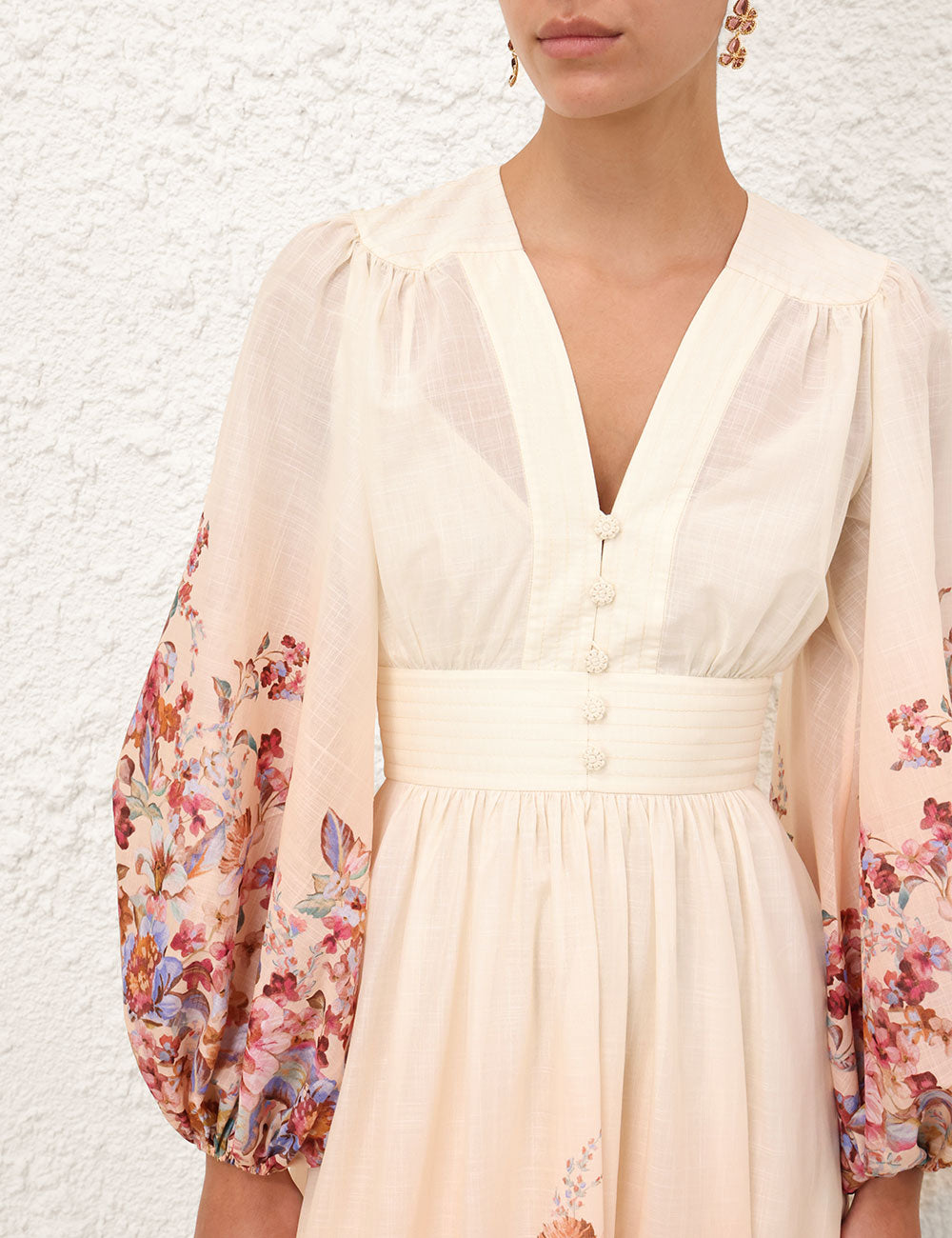ZIMMERMANN INSPIRED DRESS IN 100% COTTON