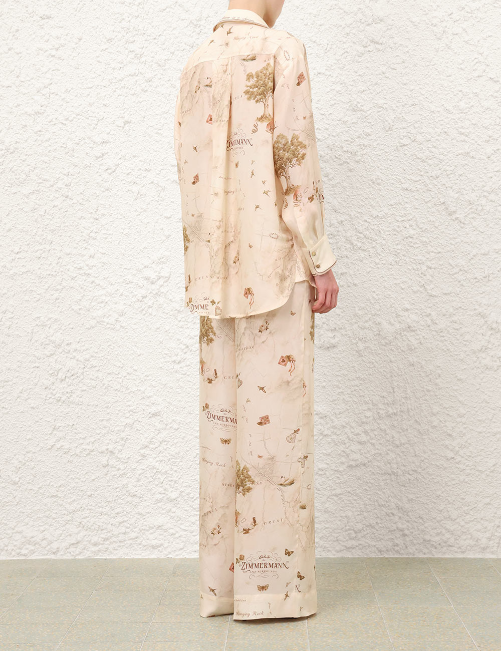 ZIMMERMANN INSPIRED CLOTH SET IN 100% CUPRO