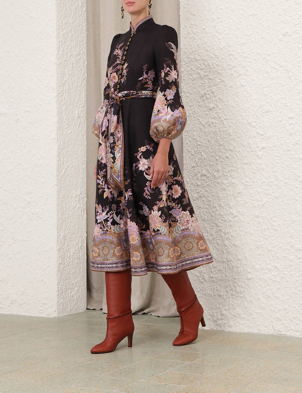 ZIMMERMANN INSPIRED DRESS IN 100% LINEN