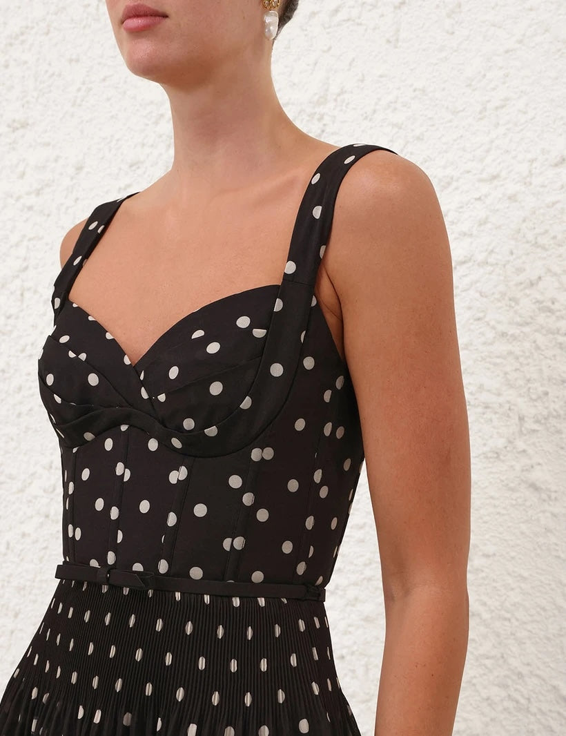 ZIMMERMANN INSPIRED DRESS IN 100% POLYESTER