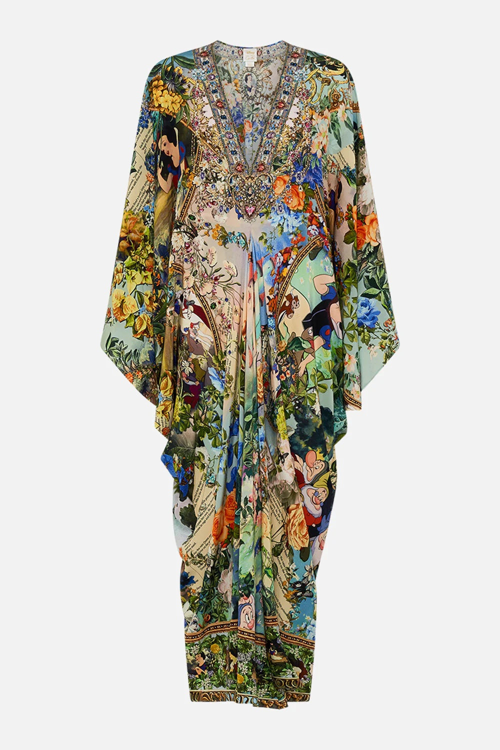 CAMILLA INSPIRED DRESS IN 100% SILK