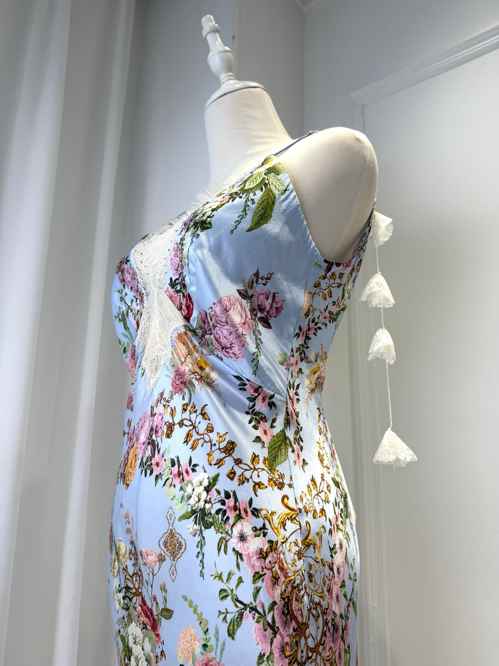 CAMILLA INSPIRED DRESS IN 100% SILK
