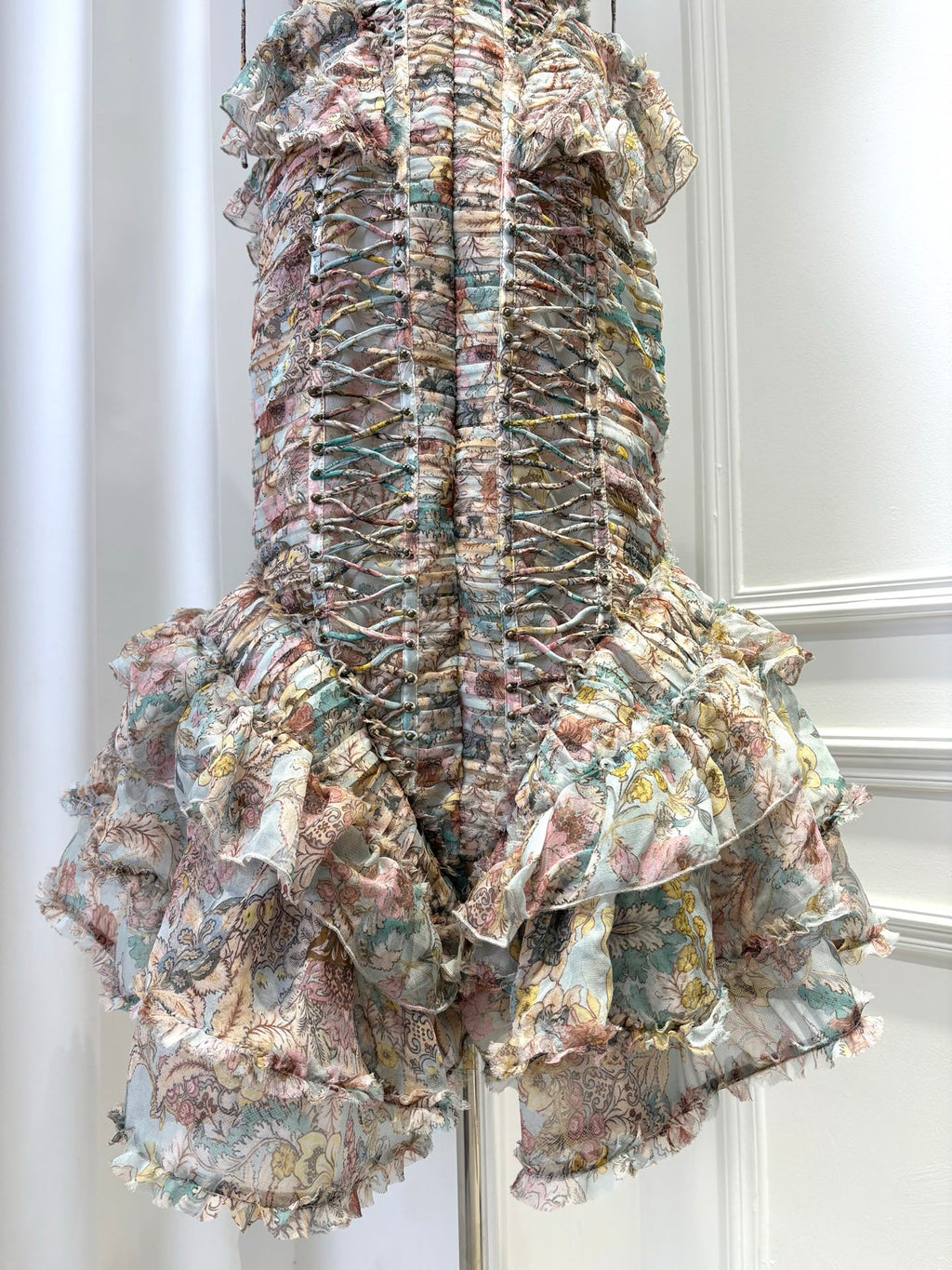 ZIMMERMANN INSPIRED DRESS IN 100% SILK