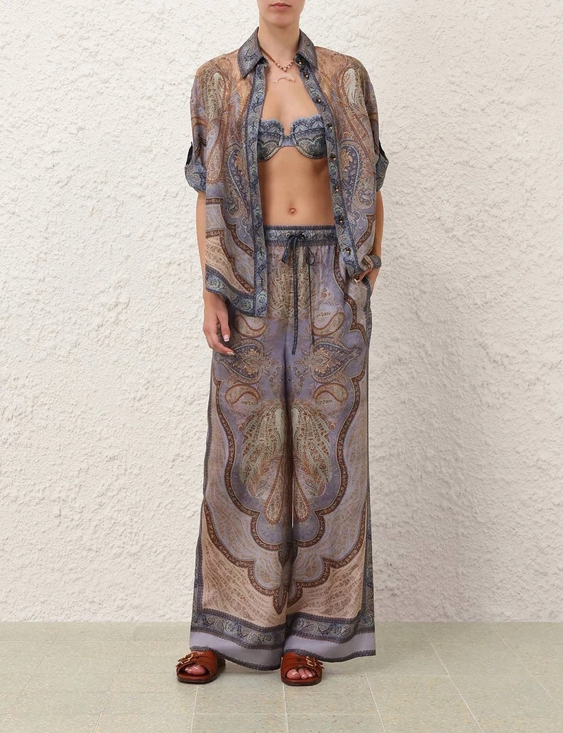 ZIMMERMANN INSPIRED CLOTH SET IN 100% SILK