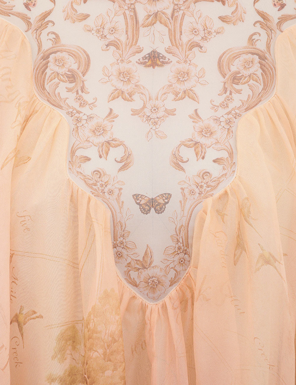 ZIMMERMANN INSPIRED DRESS IN 100% SILK