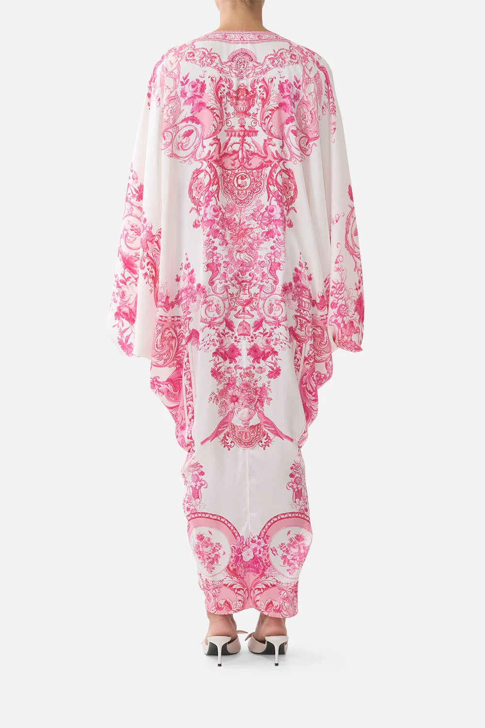 CAMILLA INSPIRED DRESS IN 100% SILK